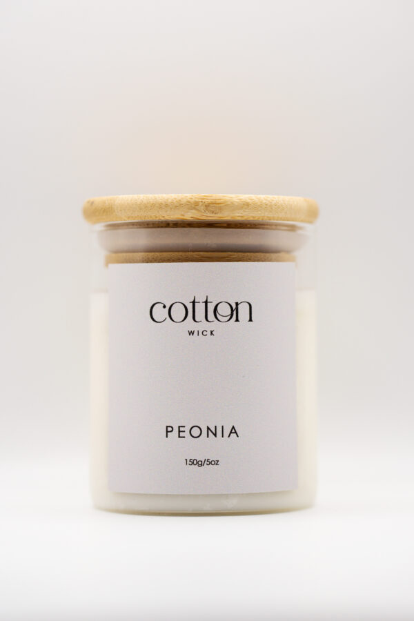 Świeca sojowa Peonia