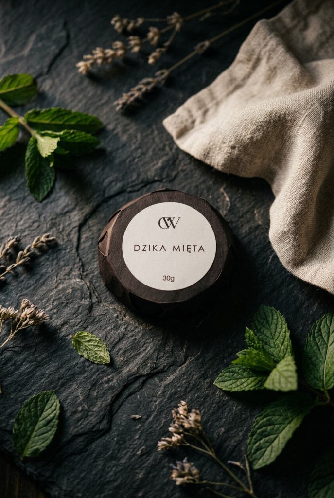 Wosk sojowy Dzika Mięta - 30g
